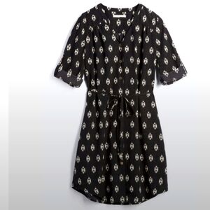 41 Hawthorn Stitch Fix Women's‎ Black Shirt Dress With Belt